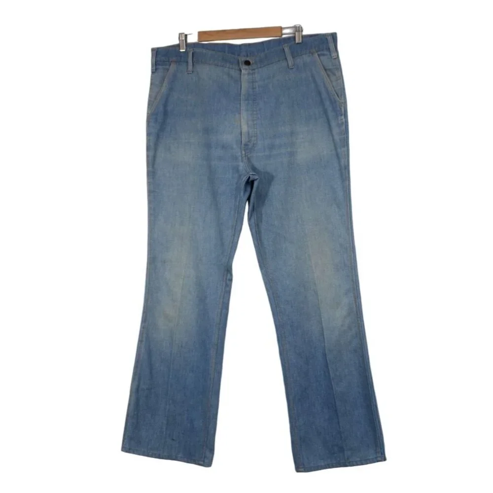 Levi's for Men 70s orange tab Airplane‎ patch bootcut high waist flare jeans